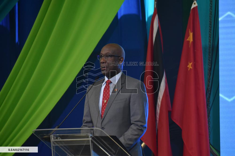 TRINIDAD AND TOBAGO-CHINA-INDUSTRIAL PARK-LAUNCH CEREMONY