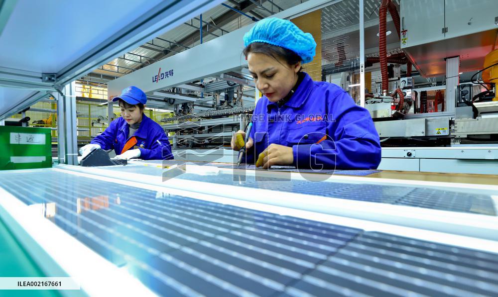 A New Material 800MW Photovoltaic Module Production Line in Zhangye