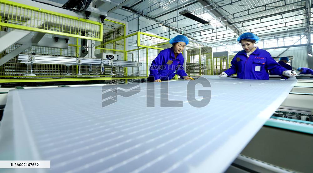 A New Material 800MW Photovoltaic Module Production Line in Zhangye