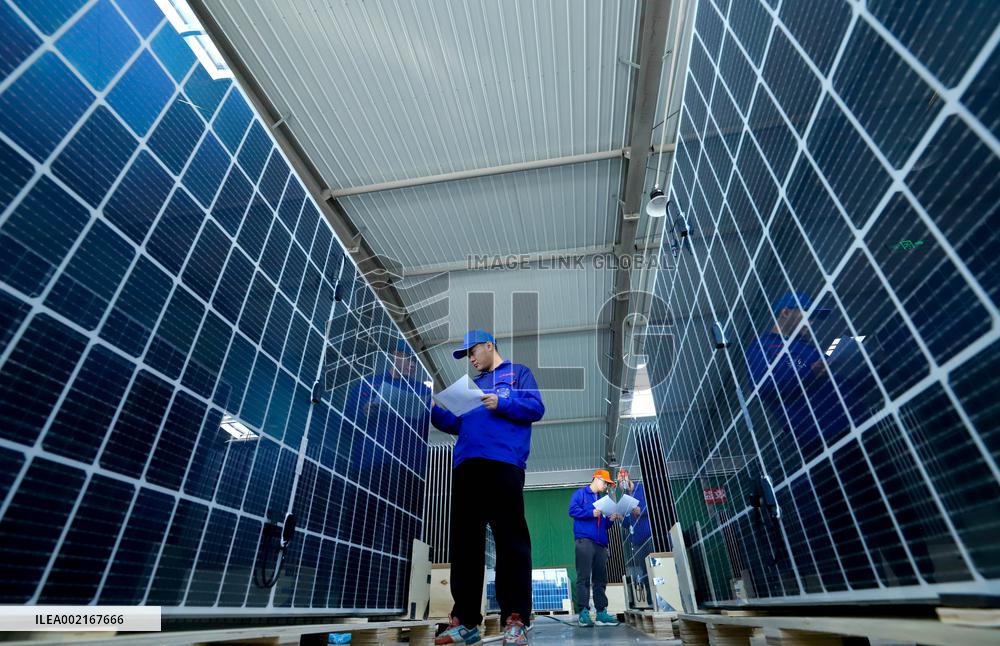 A New Material 800MW Photovoltaic Module Production Line in Zhangye