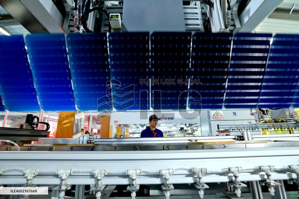 A New Material 800MW Photovoltaic Module Production Line in Zhangye