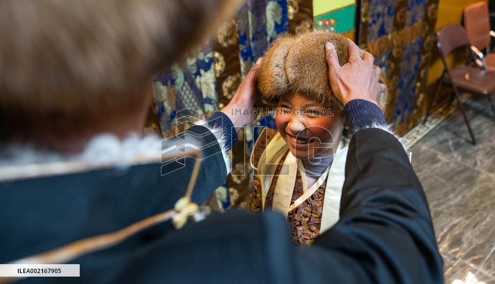 (InTibet) CHINA-XIZANG-XIGAZE-FARMERS' NEW YEAR-FEAST-GUTU (CN)