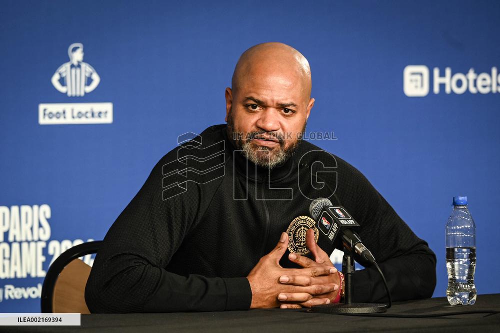 NBA Paris Game 2024 Press Conference - Paris