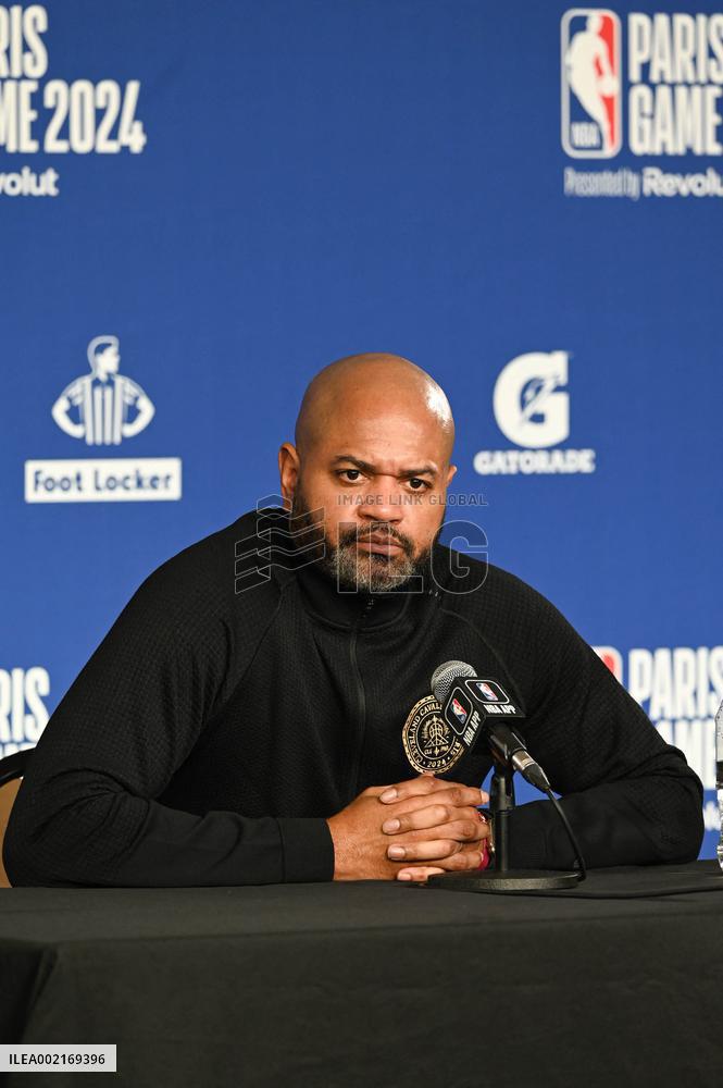 NBA Paris Game 2024 Press Conference - Paris