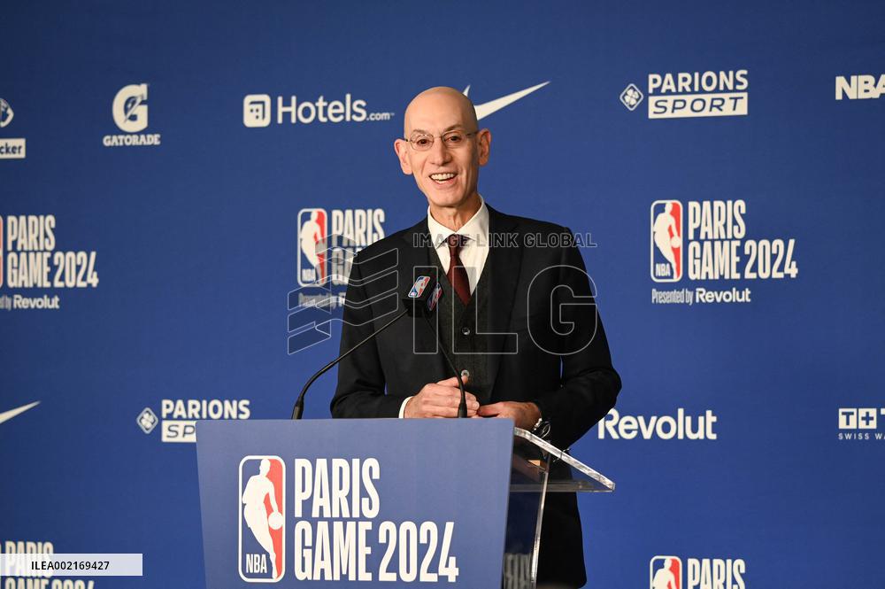 NBA Paris Game 2024 Press Conference - Paris