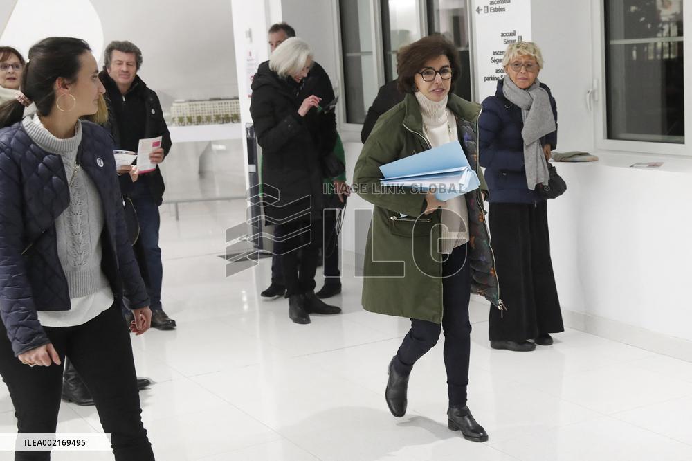 Rachida Dati At Olympics Security Meeting - Paris