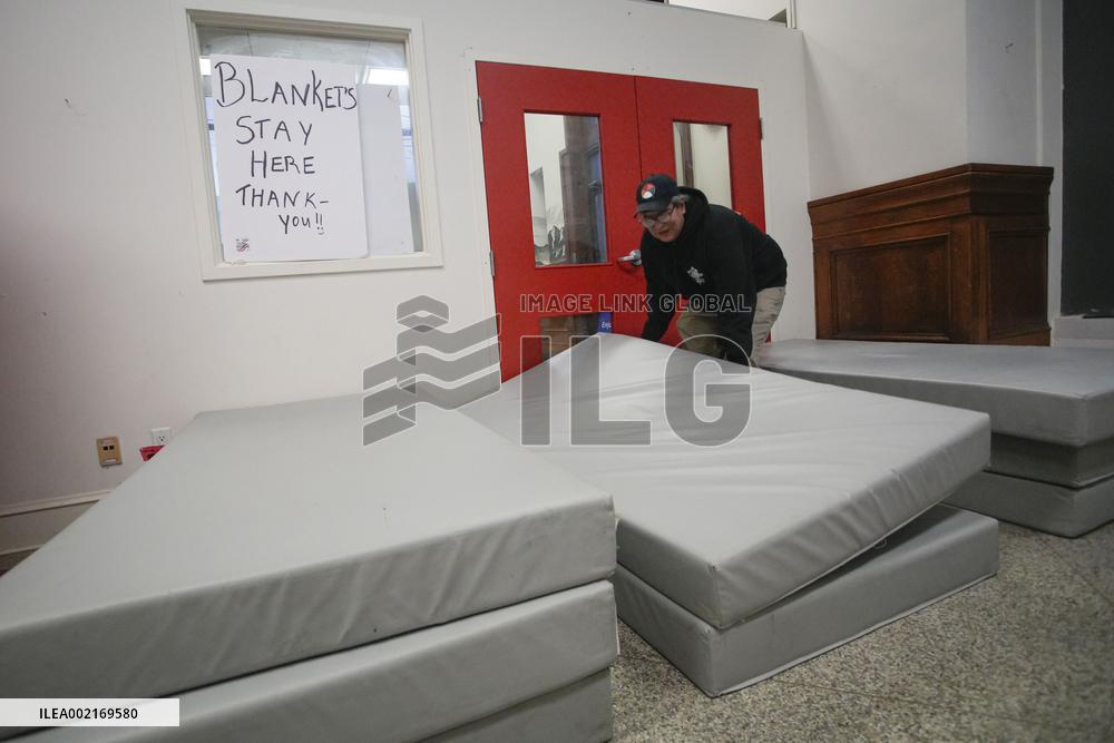 CANADA-VANCOUVER-COLD WEATHER-SHELTER