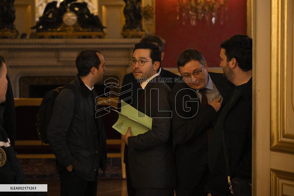 Handover Ceremony At Foreign Affairs Ministry - Paris