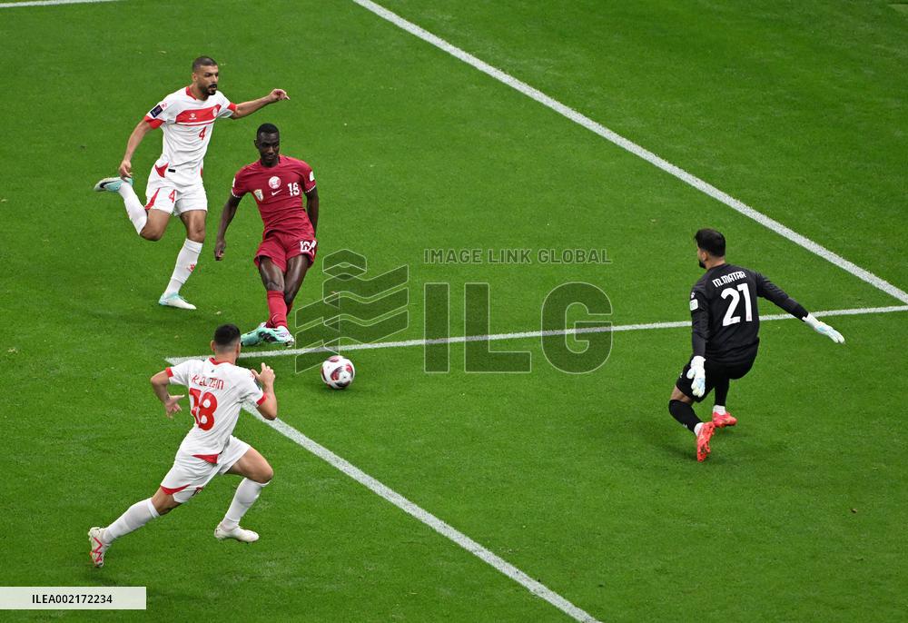 (SP)QATAR-LUSAIL-FOOTBALL-AFC ASIAN CUP-GROUP A-QATAR VS LEBANON