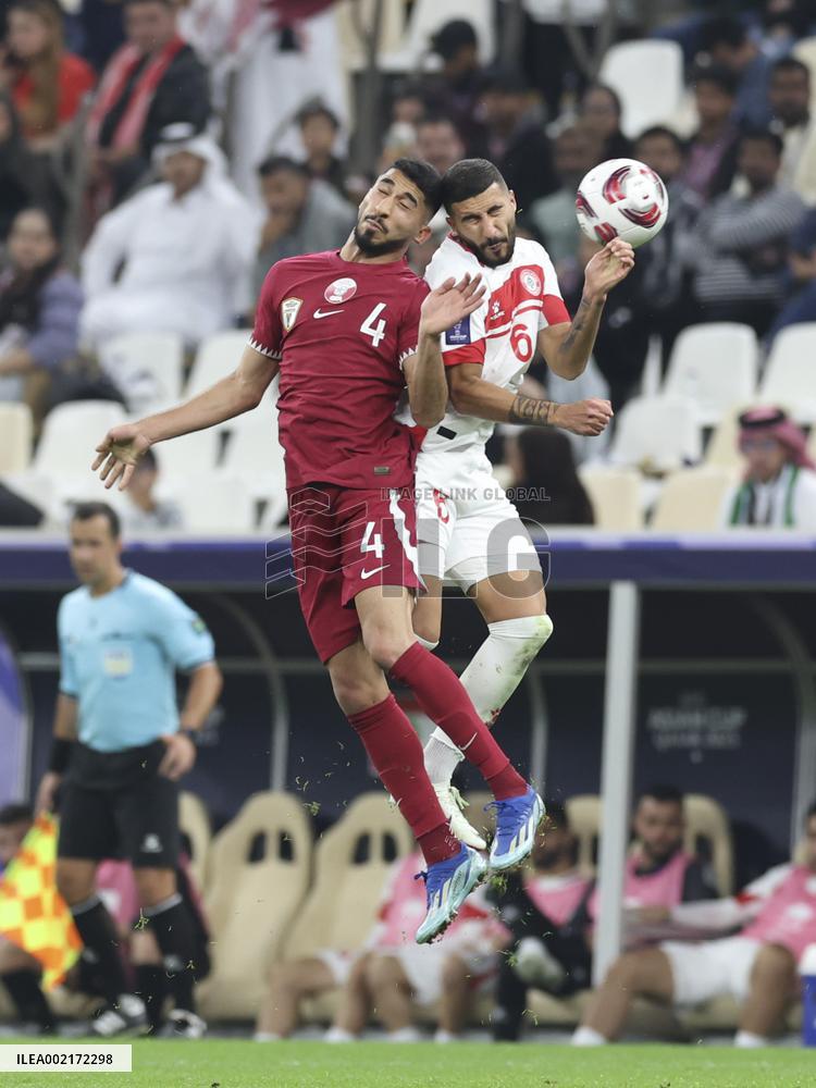 (SP)QATAR-LUSAIL-FOOTBALL-AFC ASIAN CUP-GROUP A-QATAR VS LEBANON