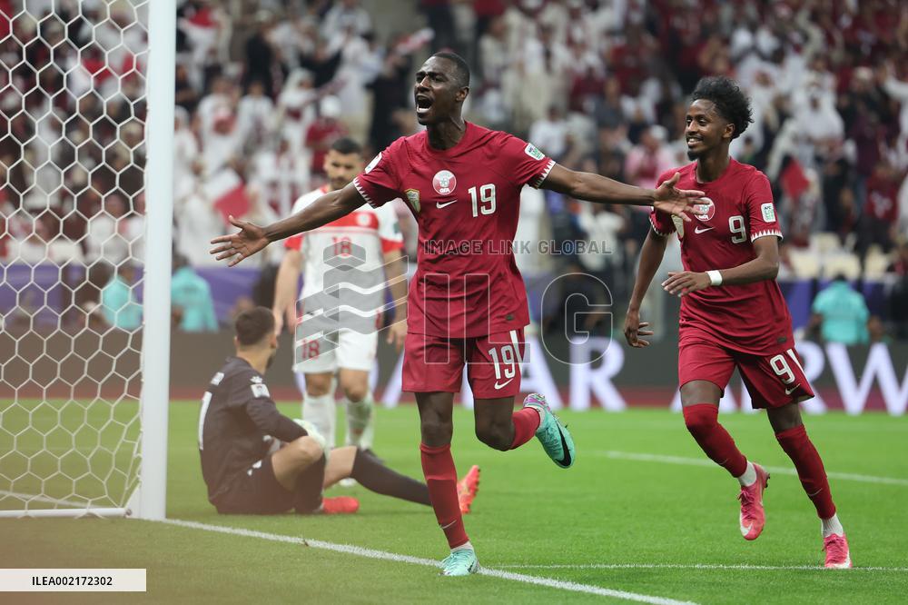(SP)QATAR-LUSAIL-FOOTBALL-AFC ASIAN CUP-GROUP A-QATAR VS LEBANON