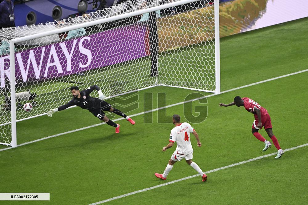 (SP)QATAR-LUSAIL-FOOTBALL-AFC ASIAN CUP-GROUP A-QATAR VS LEBANON