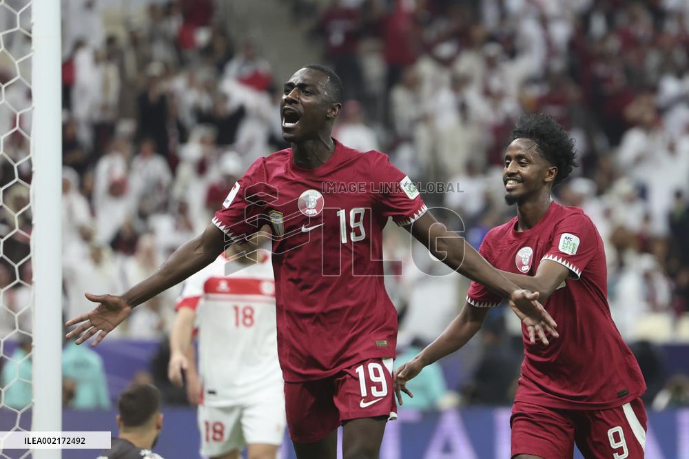 (SP)QATAR-LUSAIL-FOOTBALL-AFC ASIAN CUP-GROUP A-QATAR VS LEBANON