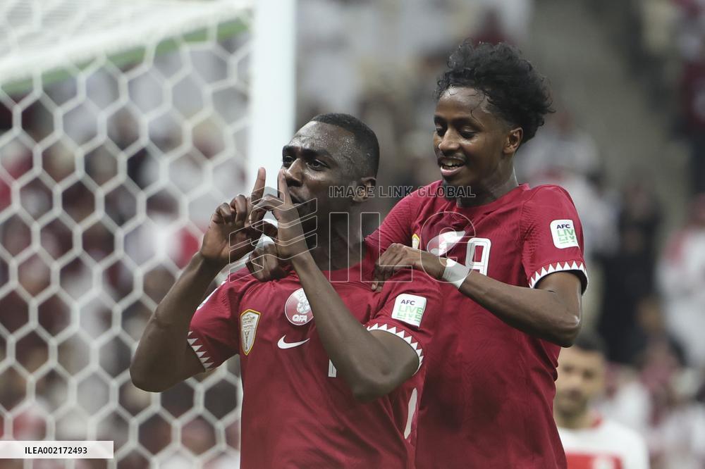 (SP)QATAR-LUSAIL-FOOTBALL-AFC ASIAN CUP-GROUP A-QATAR VS LEBANON