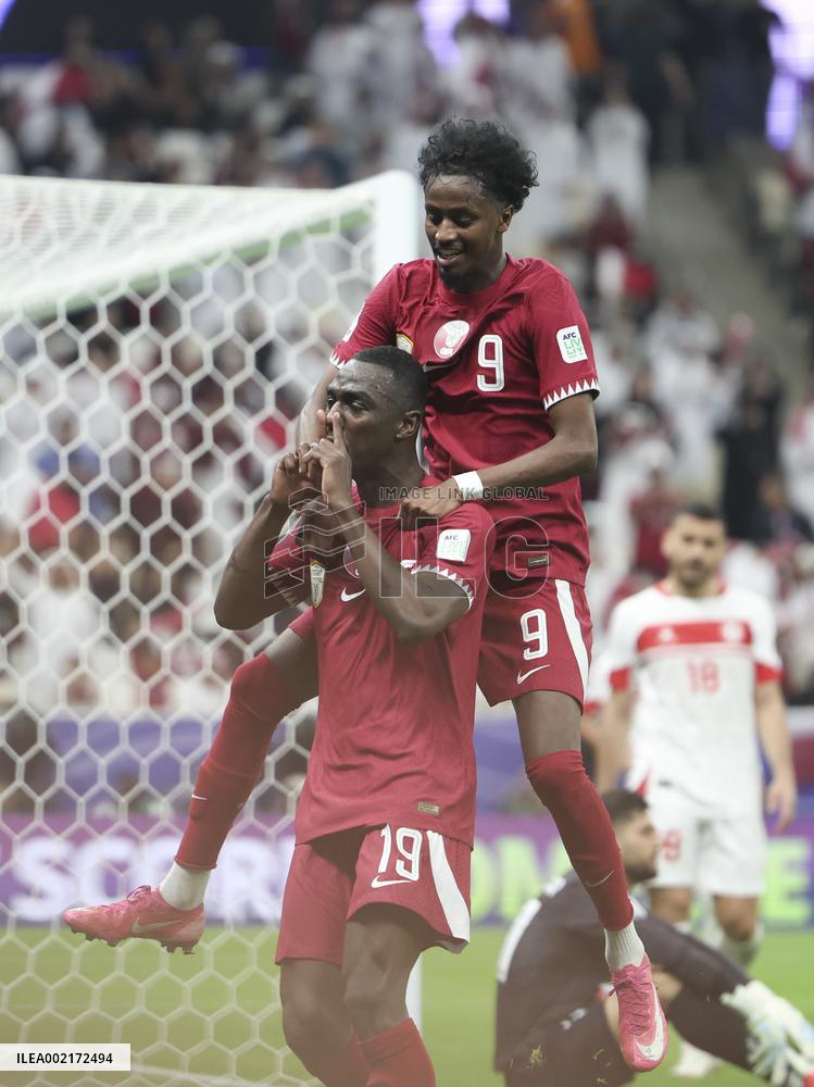 (SP)QATAR-LUSAIL-FOOTBALL-AFC ASIAN CUP-GROUP A-QATAR VS LEBANON