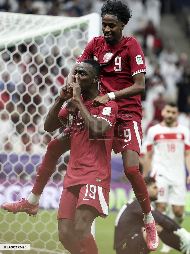 (SP)QATAR-LUSAIL-FOOTBALL-AFC ASIAN CUP-GROUP A-QATAR VS LEBANON
