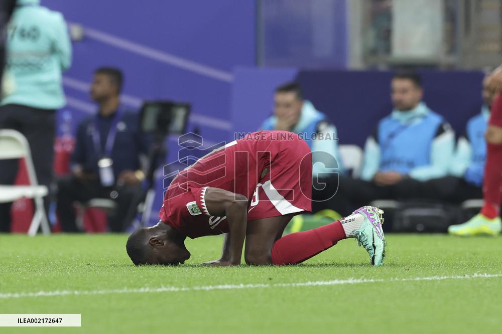 (SP)QATAR-LUSAIL-FOOTBALL-AFC ASIAN CUP-GROUP A-QATAR VS LEBANON
