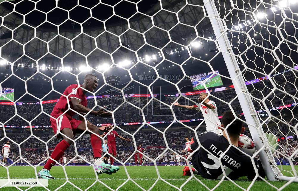 (SP)QATAR-LUSAIL-FOOTBALL-AFC ASIAN CUP-GROUP A-QATAR VS LEBANON