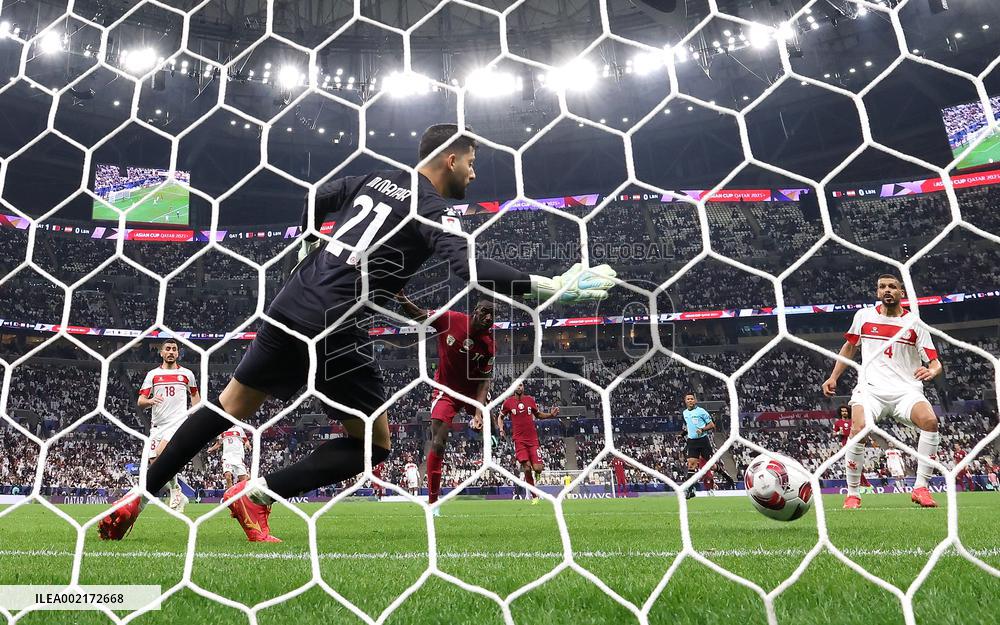 (SP)QATAR-LUSAIL-FOOTBALL-AFC ASIAN CUP-GROUP A-QATAR VS LEBANON