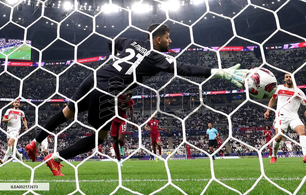 (SP)QATAR-LUSAIL-FOOTBALL-AFC ASIAN CUP-GROUP A-QATAR VS LEBANON