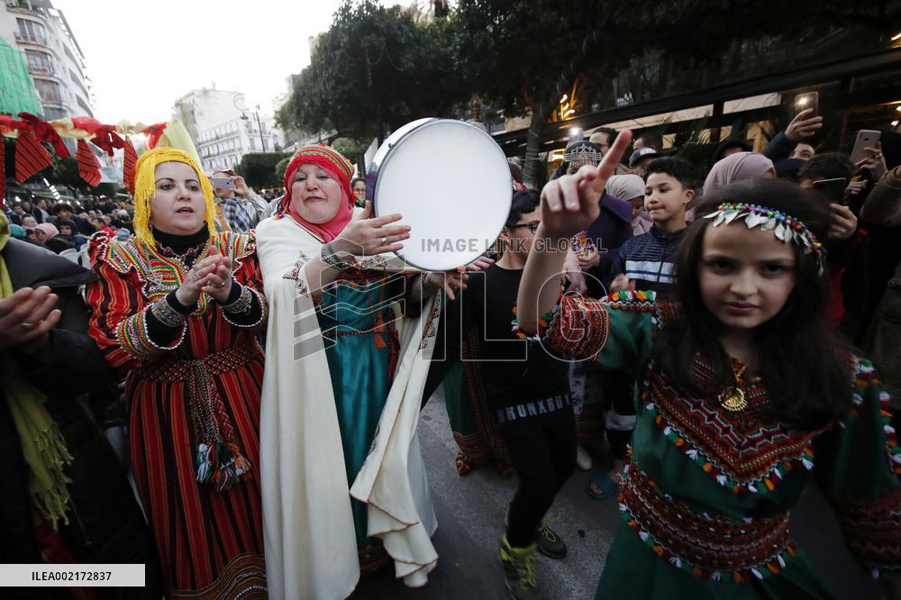 ALGERIA-ALGIERS-AMAZIGH NEW YEAR-CELEBRATION