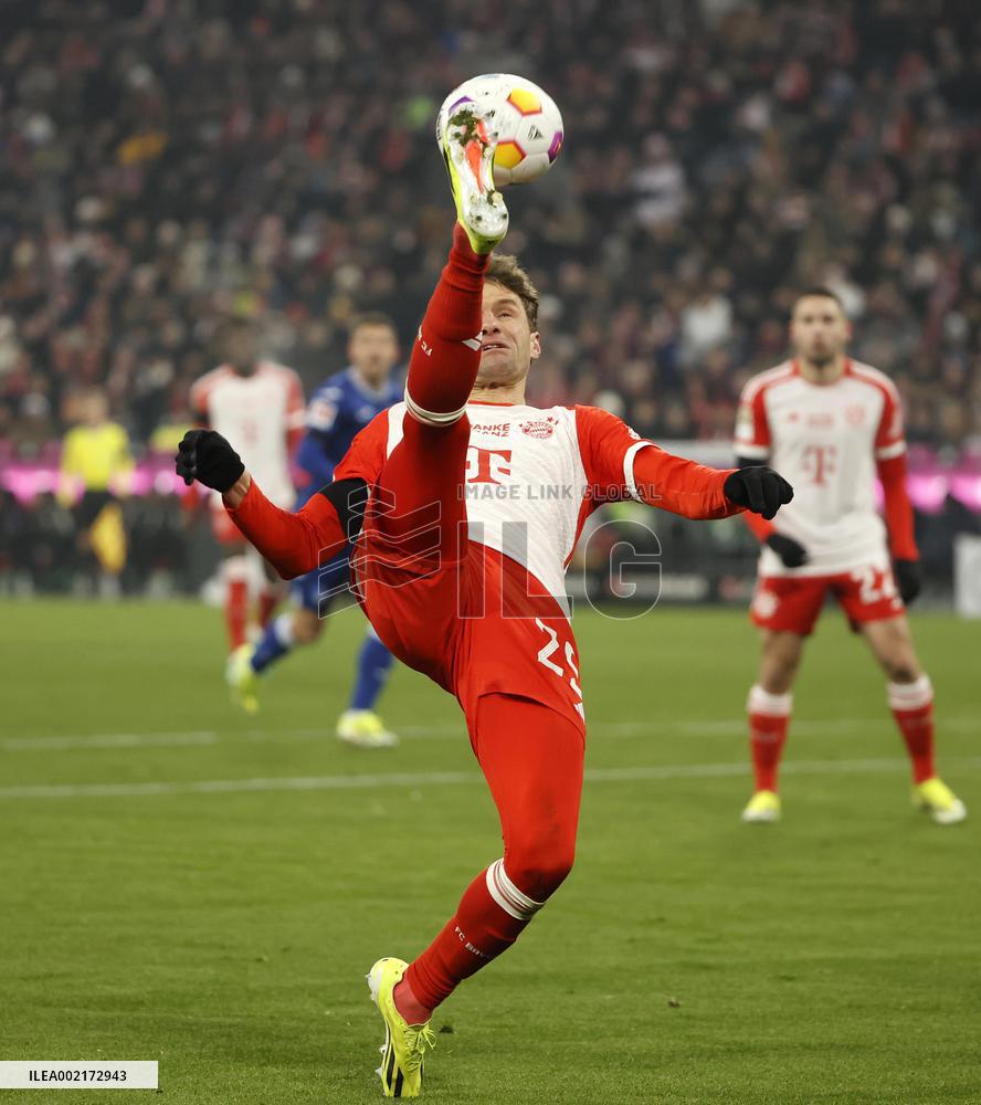 (SP)GERMANY-MUNICH-FOOTBALL-BUNDESLIGA-BAYERN MUNICH VS HOFFENHEIM