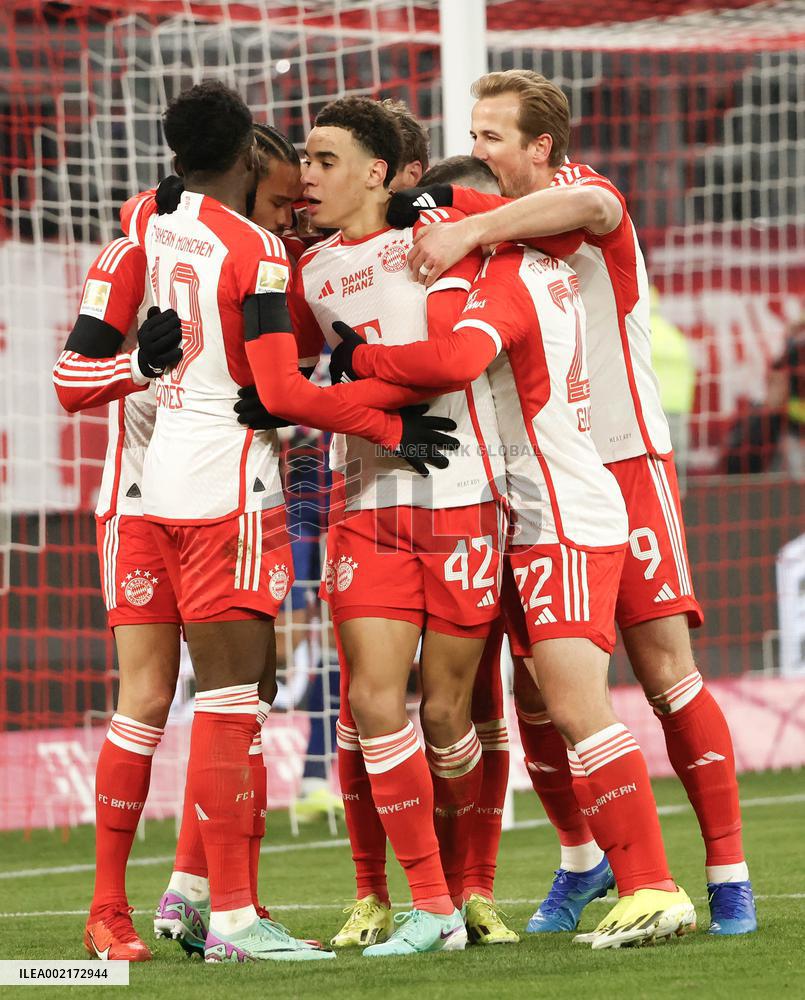 (SP)GERMANY-MUNICH-FOOTBALL-BUNDESLIGA-BAYERN MUNICH VS HOFFENHEIM