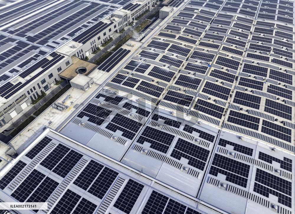 Plant Roof Photovoltaic Power Generation