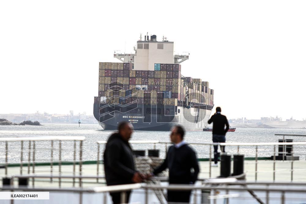 EGYPT-SUEZ CANAL-NAVIGATION