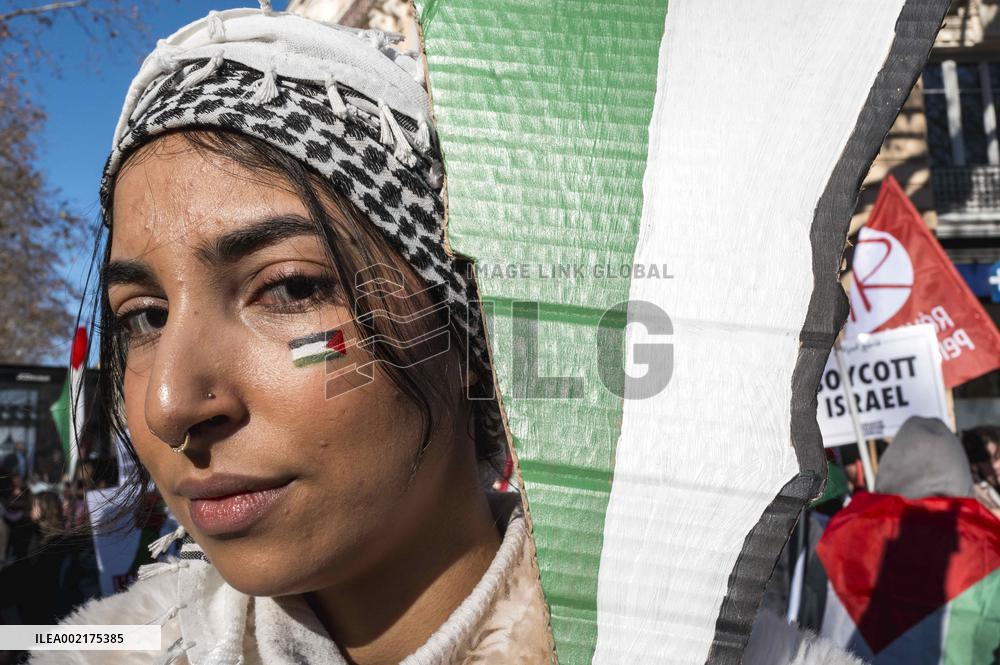 Pro-Palestine Rally - Toulouse