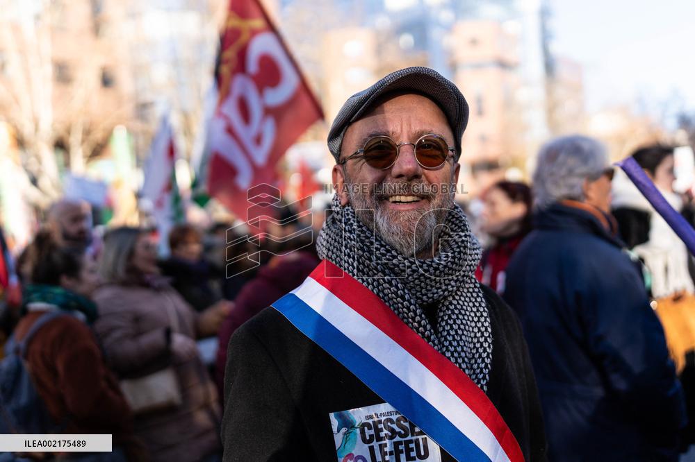 Pro-Palestine Rally - Toulouse