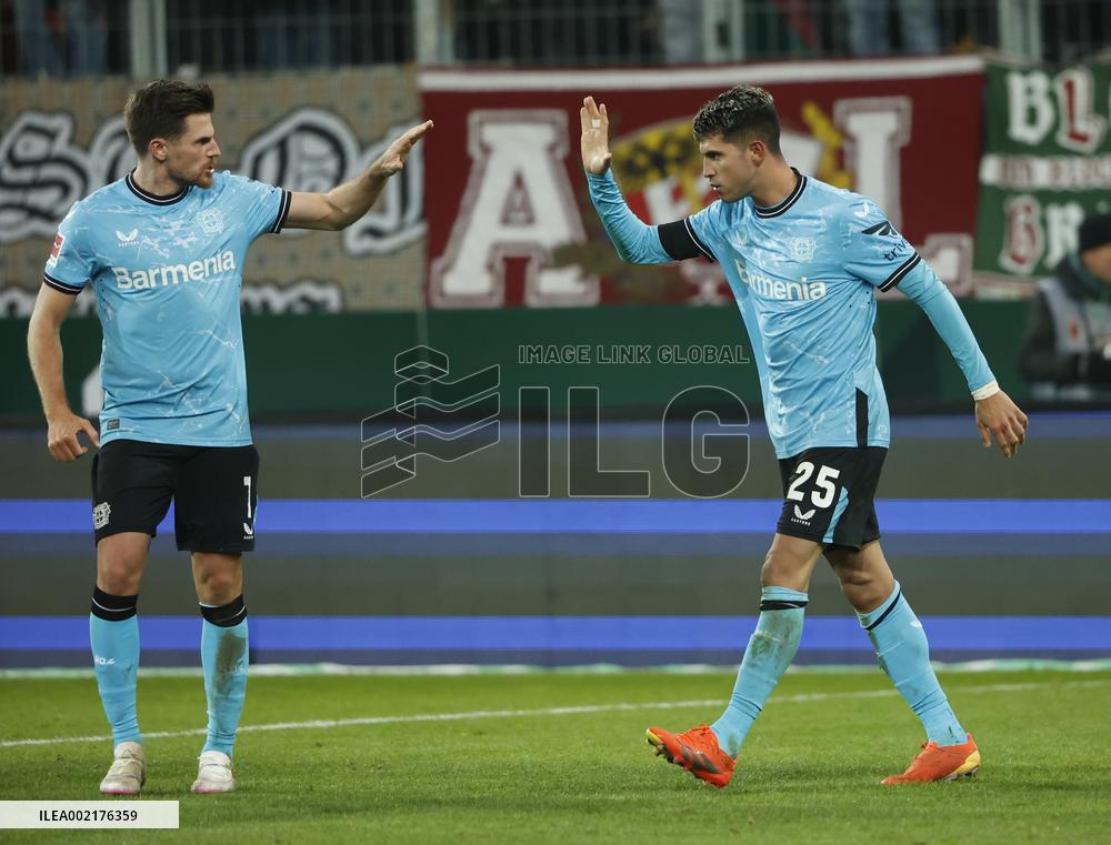 (SP)GERMANY-AUGSBURG-FOOTBALL-BUNDESLIGA-AUGSBURG VS LEVERKUSEN