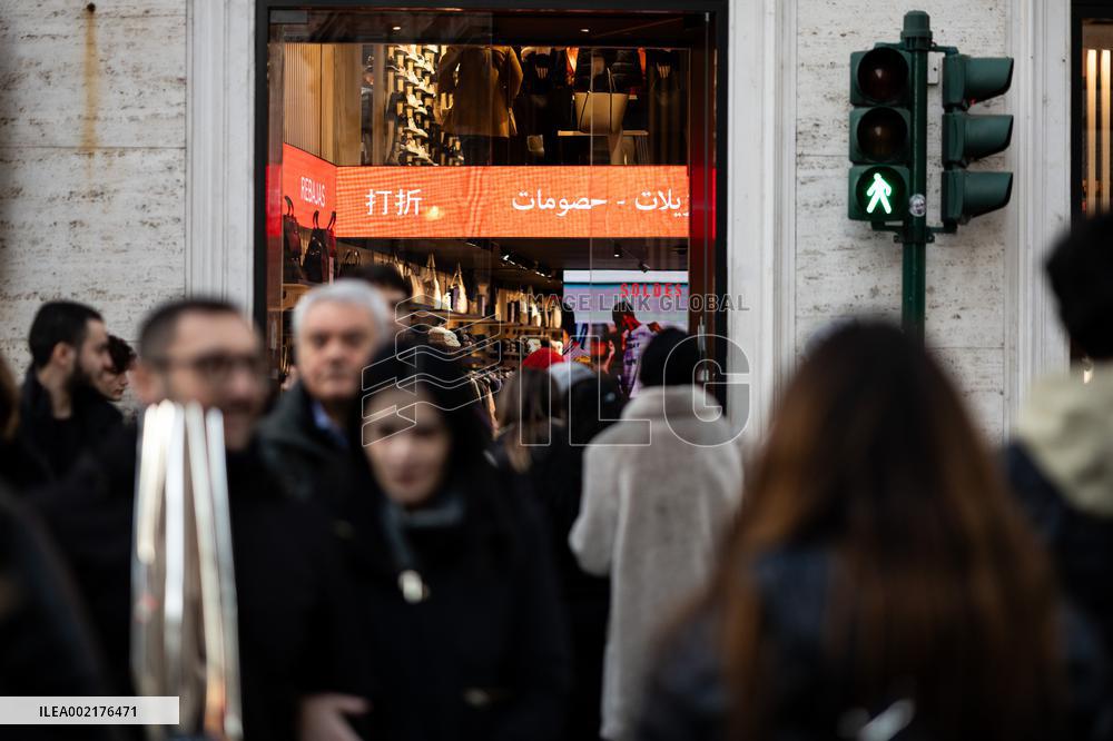 ITALY-ROME-WINTER SALE