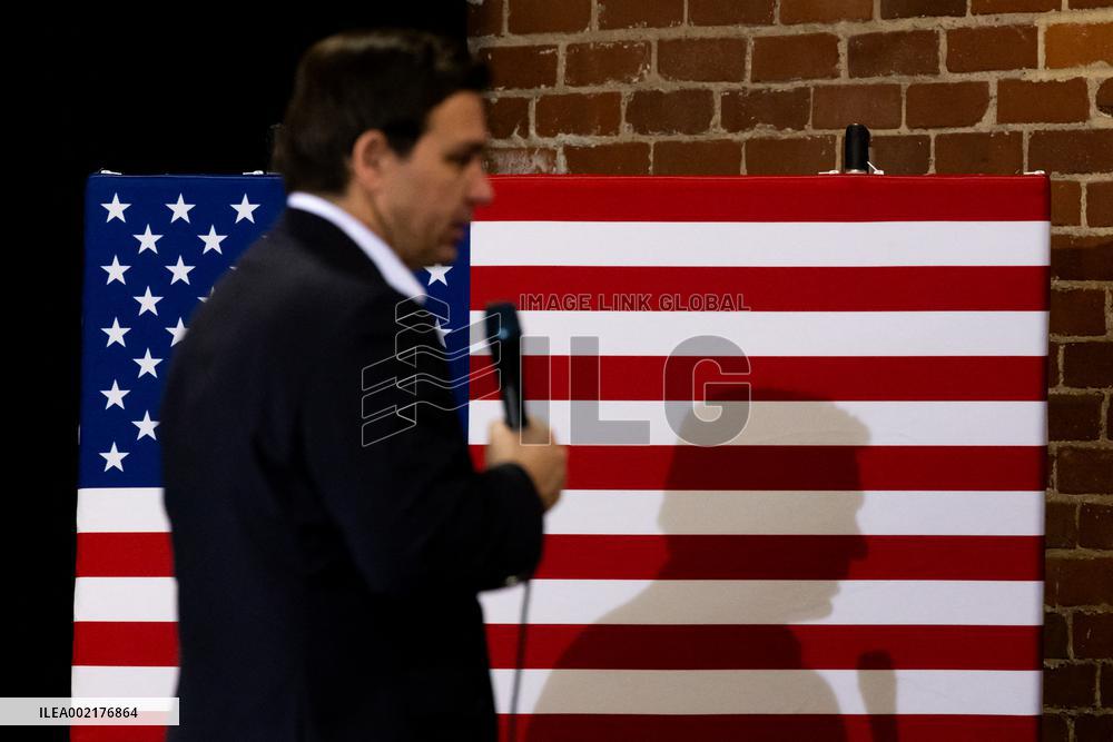 Republican presidential candidate Ron DeSantis