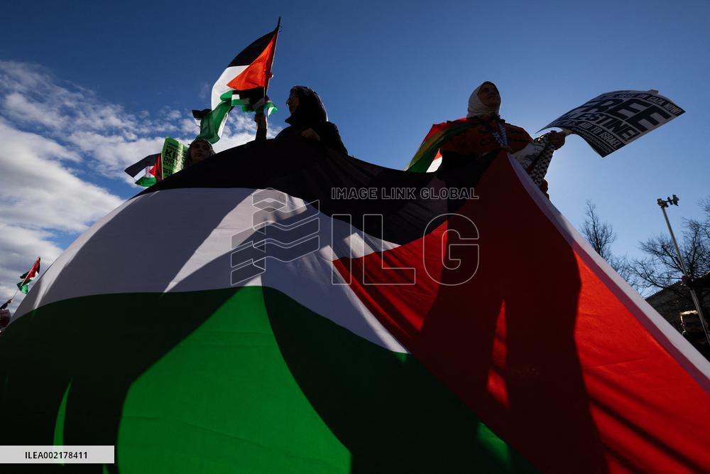Pro-Palestine Rally - Washington