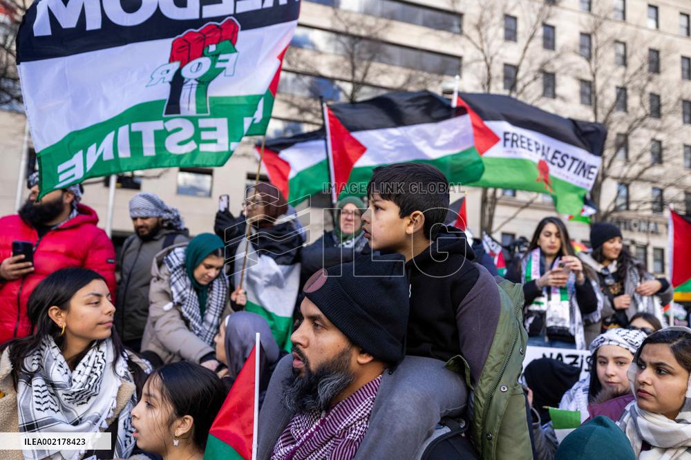 Pro-Palestine Rally - Washington