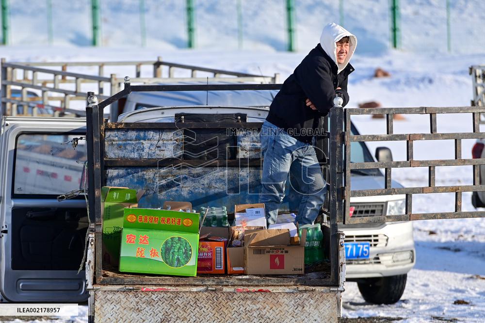 CHINA-XINJIANG-EMIN-SERVICE STATION (CN)
