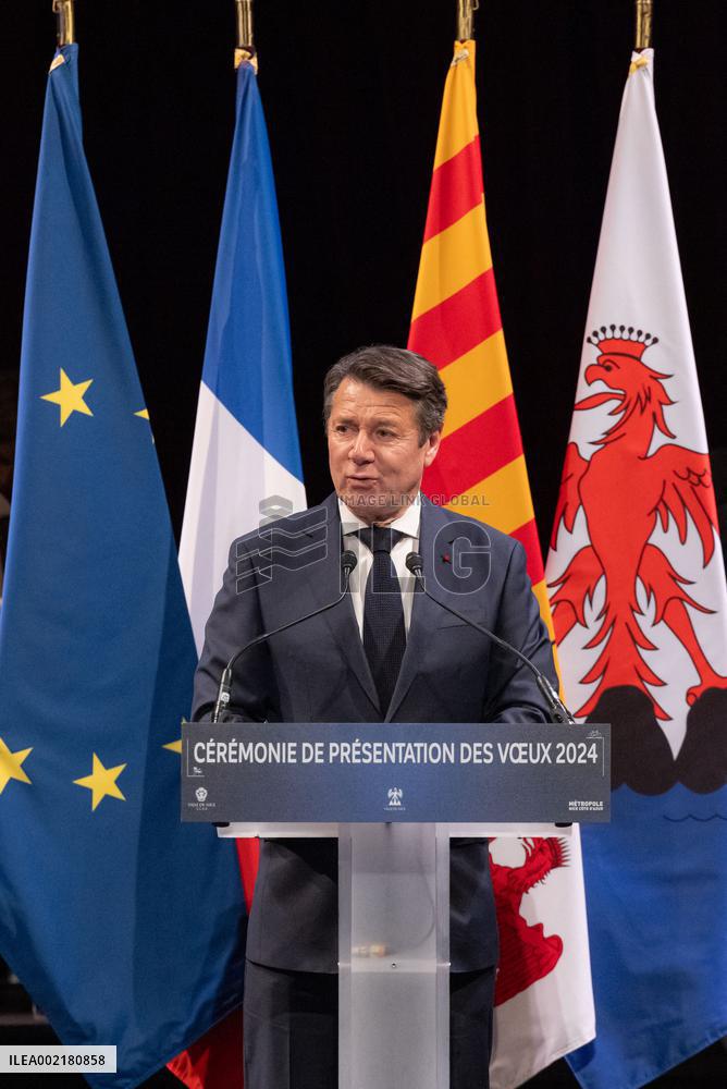 Christian Estrosi’s New Year Wishes - Nice