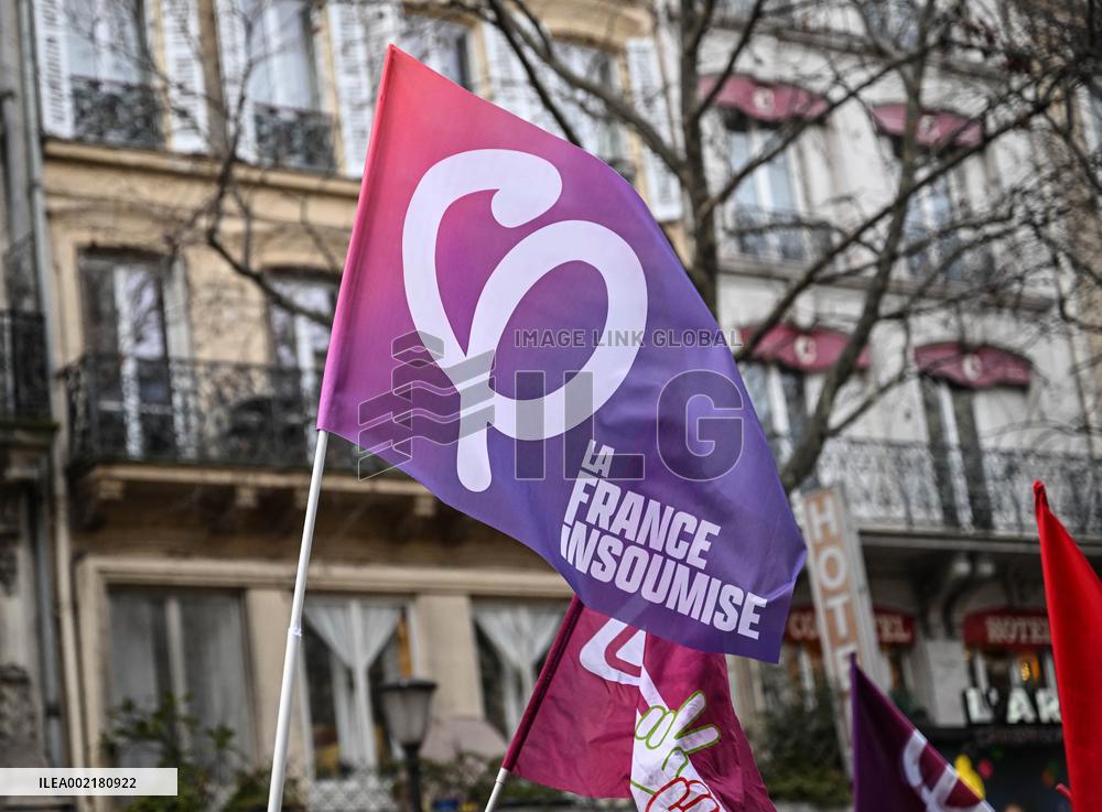 Anti-immigration Law Protest - Paris