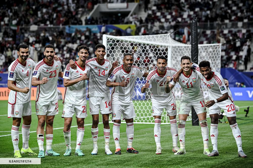 (SP)QATAR-DOHA-FOOTBALL-AFC ASIAN CUP-GROUP C-CHINA'S HONG KONG VS THE UNITED ARAB EMIRATES