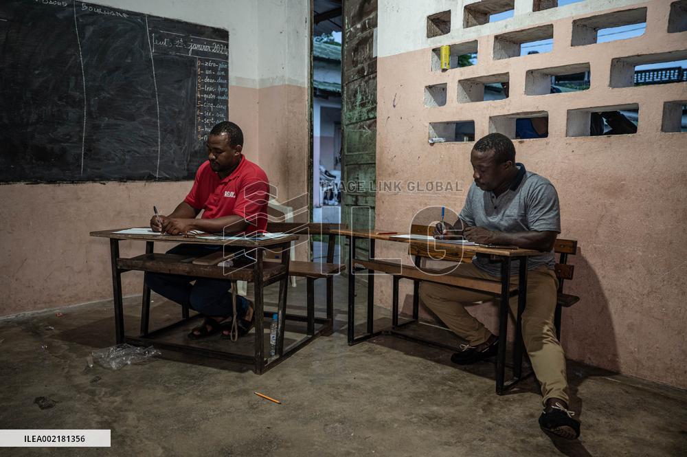 COMOROS-MITSUDJE-PRESIDENTIAL ELECTION-VOTE COUNTING