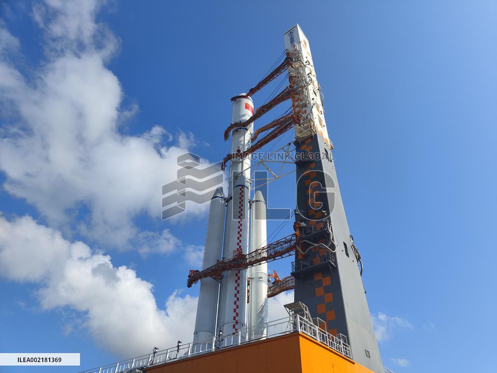 (EyesOnSci)CHINA-HAINAN-WENCHANG-TIANZHOU-7-CARGO SPACECRAFT-TRANSFER(CN)