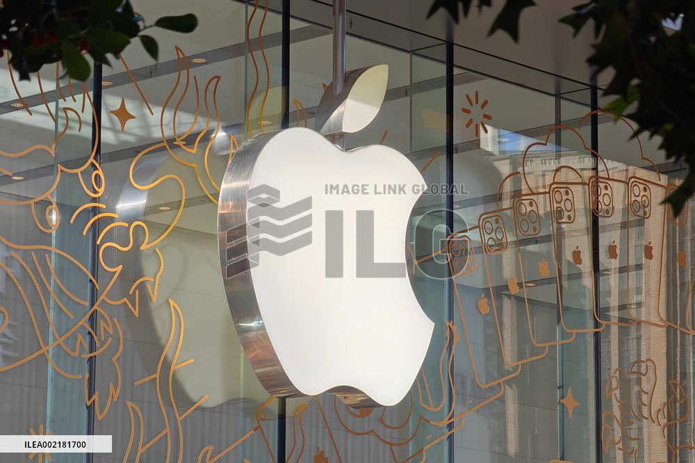 Apple's flagship store in Shanghai