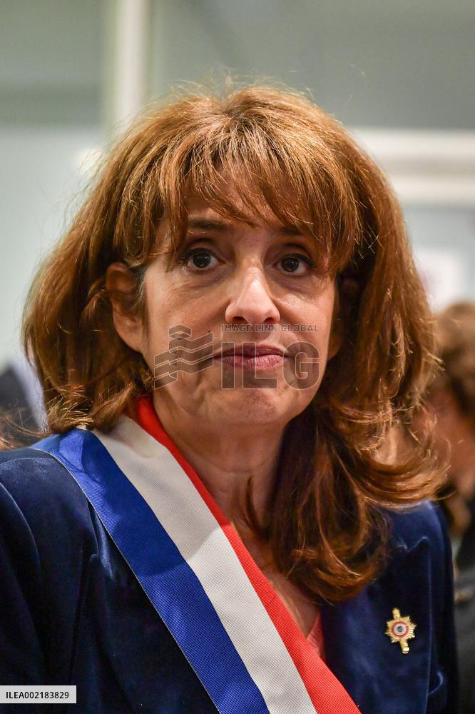 Eric Dupond-Moretti Visits The Judicial Court of Paris