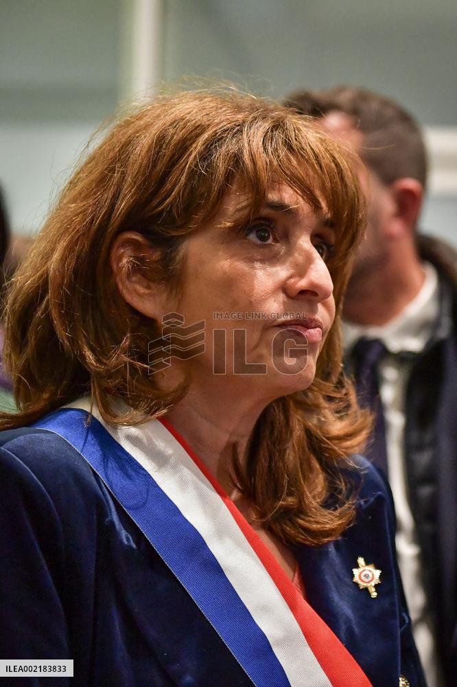 Eric Dupond-Moretti Visits The Judicial Court of Paris