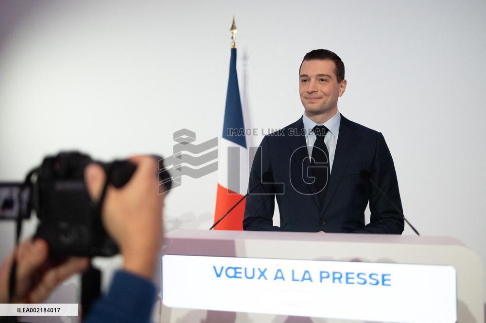 Rassemblement National New Year address - Paris