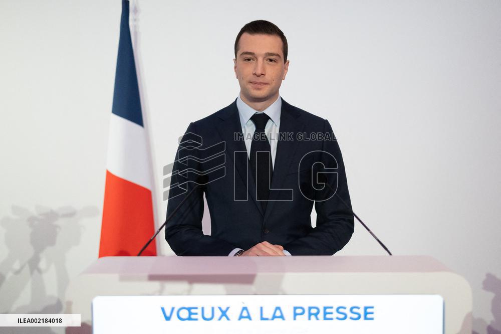 Rassemblement National New Year address - Paris