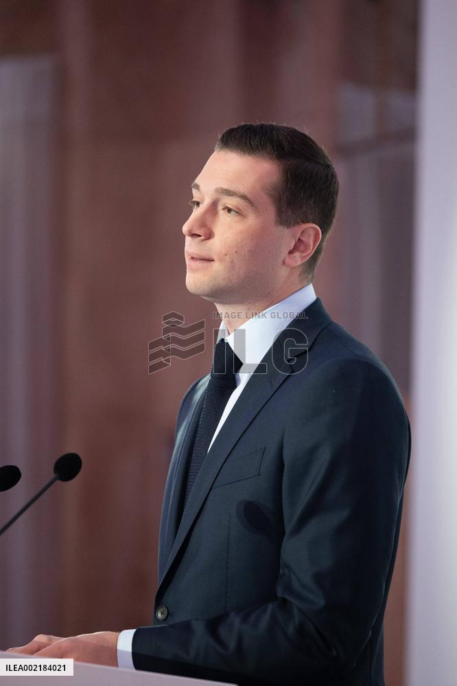 Rassemblement National New Year address - Paris