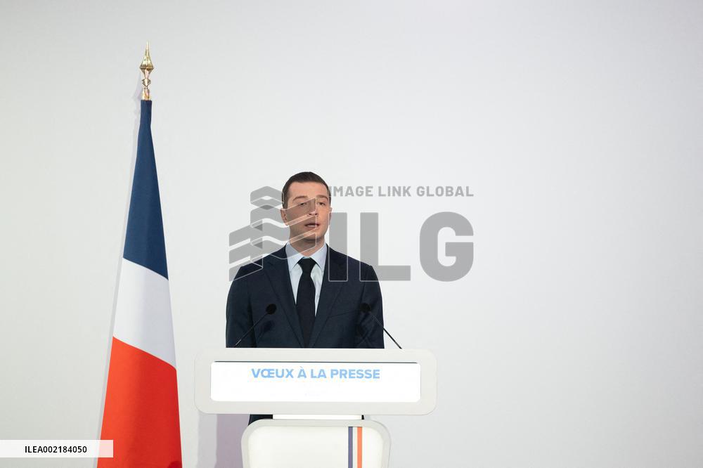 Rassemblement National New Year address - Paris