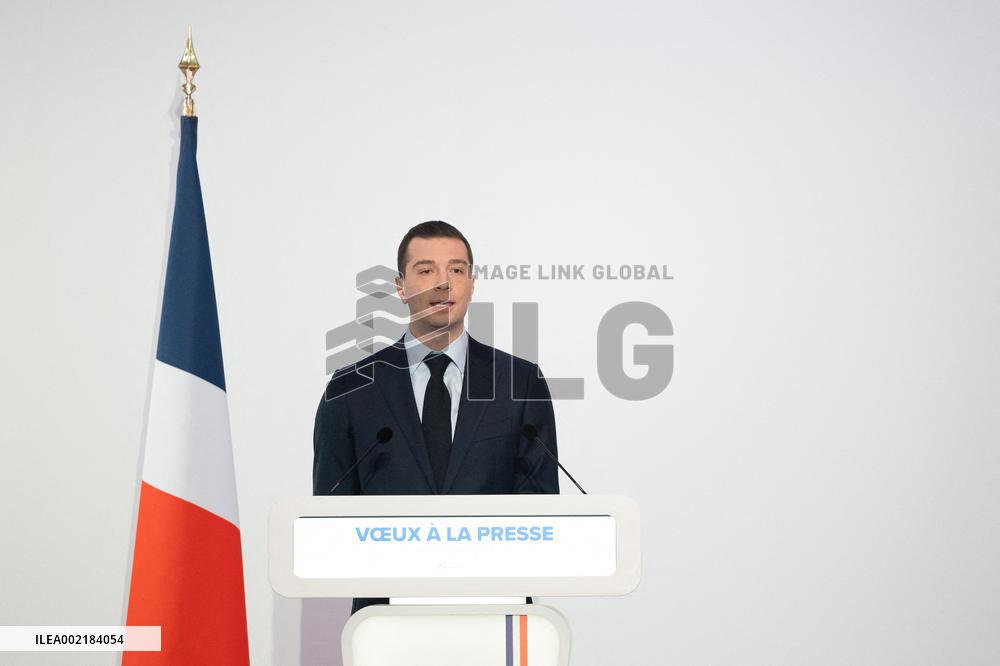 Rassemblement National New Year address - Paris